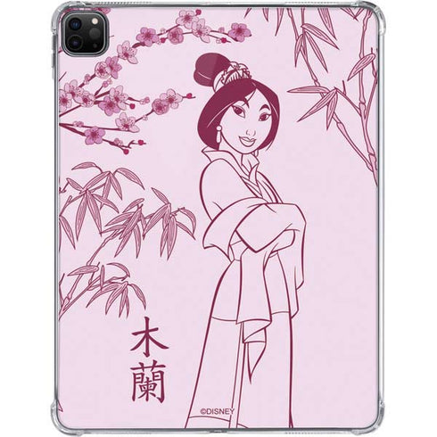 Disney Mulan Character Art iPad Pro 11in (2024) Clear Case